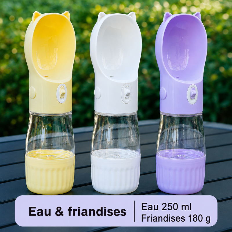 bouteille d’eau portable pour chien